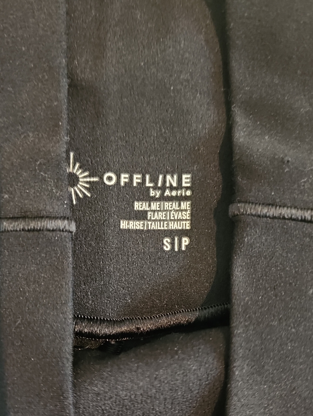 Offline by Aerie Real Me High Waisted Crossover Flare Leggings - Picture 7 of 9